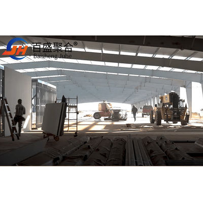 Casas prefabricadas industriales de marco galvanizado a medida con purlin de canal de acero de forma C.Z.