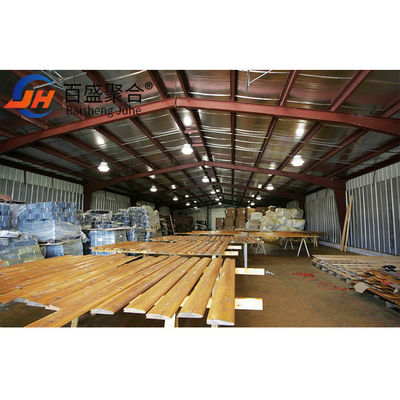 Casas prefabricadas industriales de marco galvanizado a medida con purlin de canal de acero de forma C.Z.
