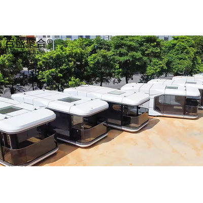 Casas de contenedores para la cápsula espacial moderna Hangfa Casa móvil de contenedores