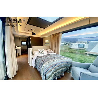 Decoración del paisaje Casas modulares de 2 pisos Casas prefabricadas de 3 dormitorios