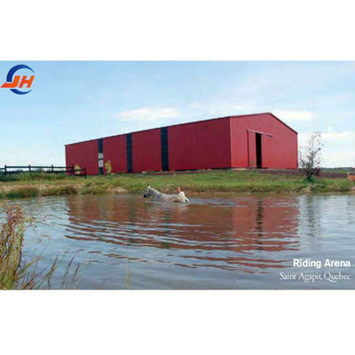 Servicio de corte Estructura de acero ligero Granero de aves de corral para construcción rápida e industrial