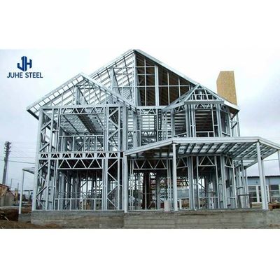 Construcción de techo prefabricado de acero de Qingdao para edificios comerciales de gran altura