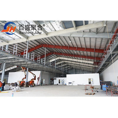 Construcción de gimnasios de gran altura con estructura de acero de fabricación prefabricada