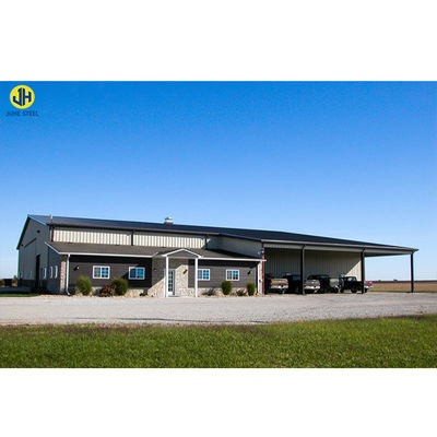 Casas de acero con estructura baja en carbono Q235 Q345