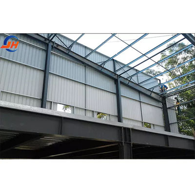 Taller de construcción prefabricado de estructuras metálicas de acero para la construcción de grandes tramos