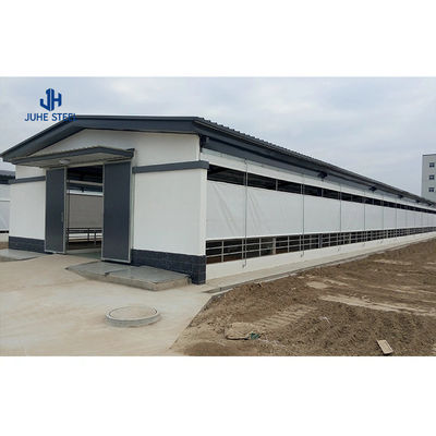 Diseño de estructuras de acero para el cobertizo de las granjas avícolas y los edificios industriales Granjas de acero