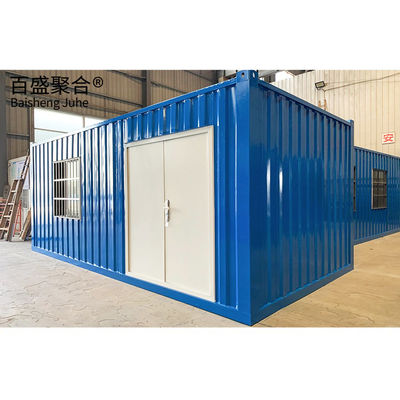 Chasis de acero 18mm MGO Panel 15mm piso de vinilo Casas de contenedores para el edificio de almacén