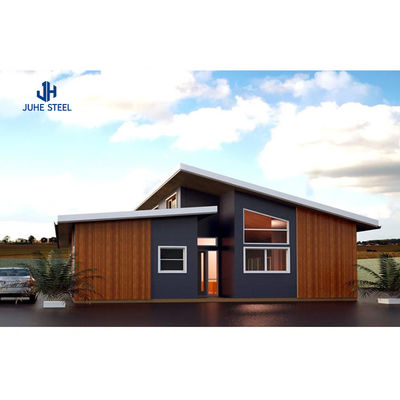 Q235Q345 Casa prefabricada de estructura de acero con instalación rápida y material bajo en carbono