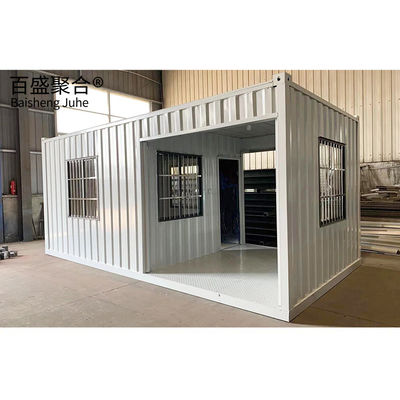 Estructura de acero marco prefabricado para casa reforzada móvil plegable de plástico móvil