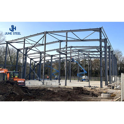 Casas prefabricadas de acero ligero Q345 Q235 para el bastidor principal y la parte del bastidor