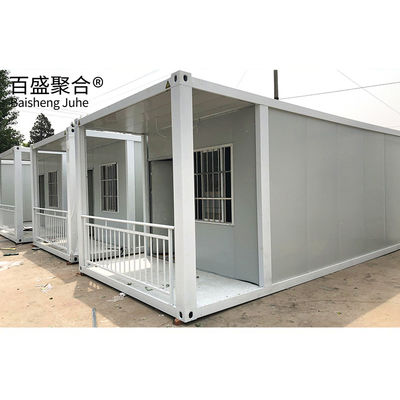 Casas de contenedores de envío prefabricadas con estructura de acero Q235/Q235B/Q355/Q355B