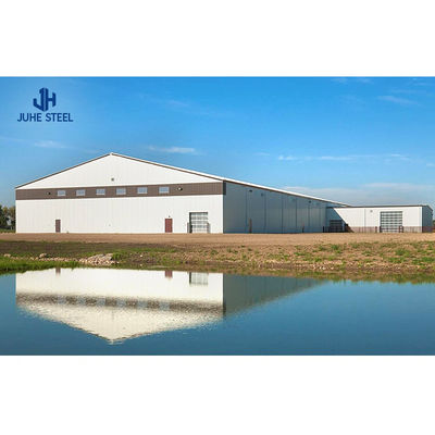 Prefabricados prefabricados Polos Granero Kit Estructura de acero Almacén Granja Taller