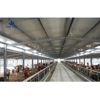 Mejora de la productividad Estructura prefabricada de acero Granja de vacas lecheras