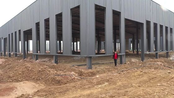 Construcción de un almacén de luz I de amplio ancho con ventana de aleación de aluminio