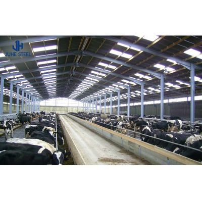 Puerta corredera de acero Granja de ganado para vacas y toros Solid H en forma de viga de acero marco principal