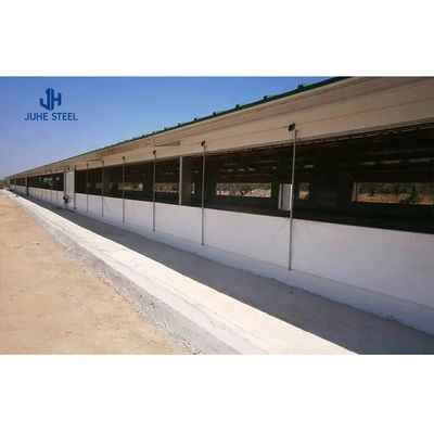 Puerta corredera Cabra Oveja Estructura de acero Granja para carga de viento 200 Km / h y ganado
