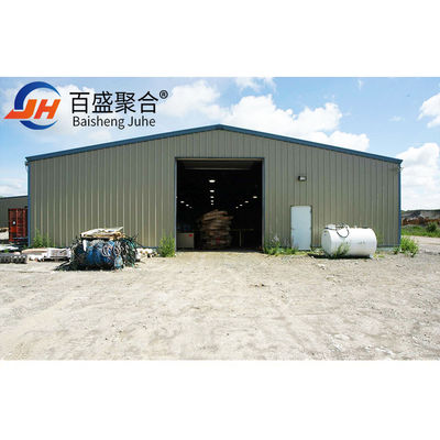 Construcción de estructuras de acero prefabricadas de viga de acero sólida en forma de H para almacenes y cobertizos agrícolas