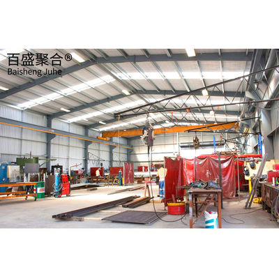 Q235 Q355B Estructura del marco de acero y metal Materiales de construcción prefabricados para talleres