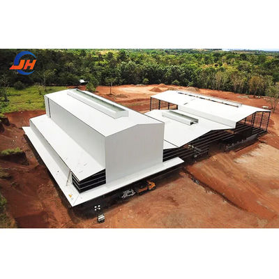 Q235 Q355B Estructura del marco de acero y metal Materiales de construcción prefabricados para talleres