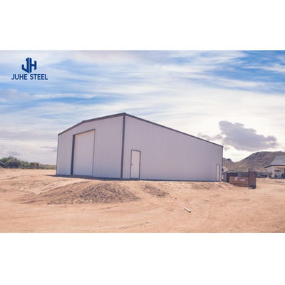 Almacén prefabricado de metal con servicio de corte y canal de acero de forma C.Z.