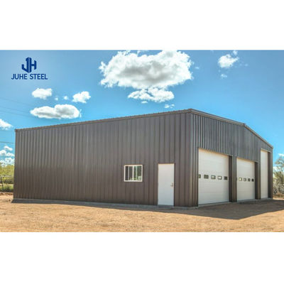 Almacén prefabricado de metal con servicio de corte y canal de acero de forma C.Z.