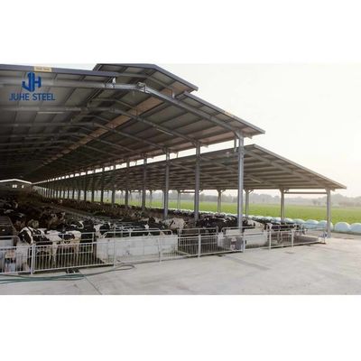 2-10 metros de altura estructura de acero almacén de acero granjas cobertizos