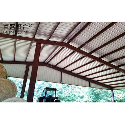 Estructura de acero ligero Granja lechera cobertizo de vacas con grado Q235/Q345B y fácil instalación
