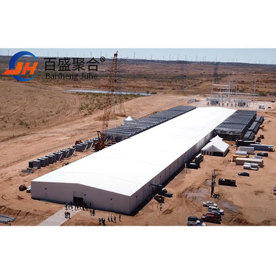 Caballo de metal cobertizo estructura de acero ligero edificio de almacén para el uso óptimo del espacio
