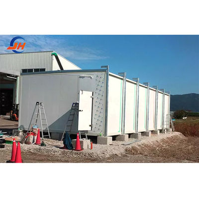 Caballo de metal cobertizo estructura de acero ligero edificio de almacén para el uso óptimo del espacio