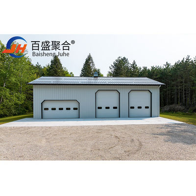 GB Estándar de acero estructural de viga I moderno Prefab almacén de auto almacenaje edificios