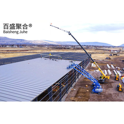 Construcción industrial de estructuras de acero