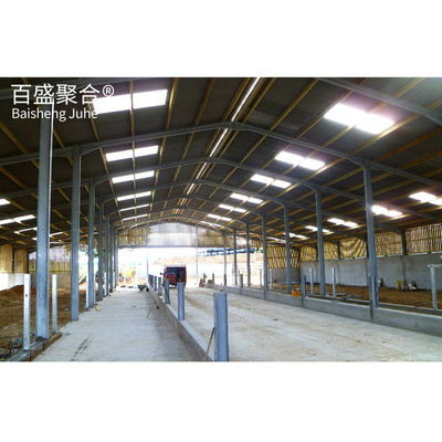 Construcción de granjas de vacas de acero Edificio de almacén para soldadura y servicio de procesamiento duradero