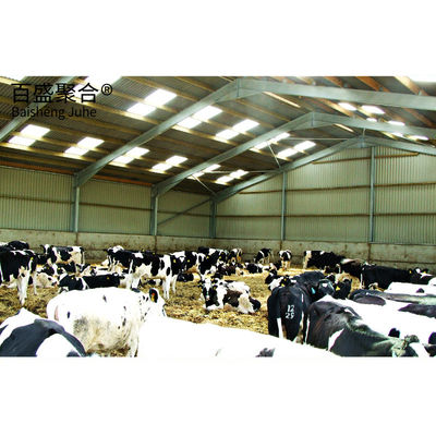 Construcción de granjas de vacas de acero Edificio de almacén para soldadura y servicio de procesamiento duradero