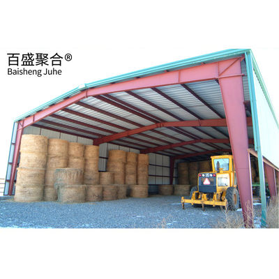 ISO9001 Cuartel de aves de corral de acero Casa de aves de corral prefabricada OEM ODM