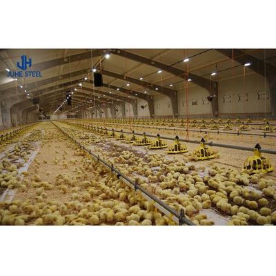 Conjunto de estructuras prefabricadas de acero para cobertizo de heno Q235/Q235B/Q355/Q355B