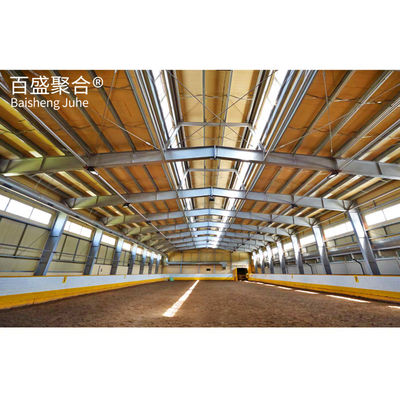 Ventana de aleación de aluminio Granja prefabricada Almacén agrícola Pintado