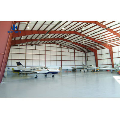 Cuadro espacial de aviones de hangar Techo para AiSi Estándar de acero de la estructura de aviones de hangar cobertizo