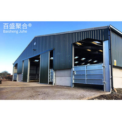 Estructura prefabricada de acero para avicultura Diseño industrial en edificios de construcción