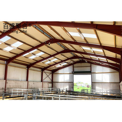 Estructura prefabricada de acero para avicultura Diseño industrial en edificios de construcción