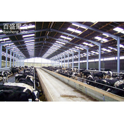 Estructura prefabricada de acero para avicultura Diseño industrial en edificios de construcción