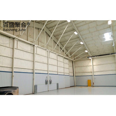 Estrutura de acero de viga de acero sólida en forma de H. Hangar de aeronaves modular