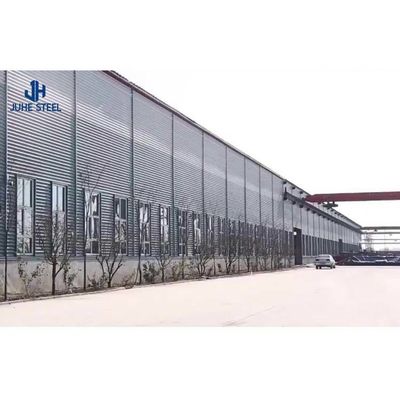 Diseño de cobertizo industrial Instalación rápida Taller de estructuras de acero con el estándar AiSi