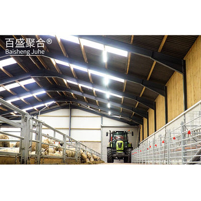 Estructura de cuadrícula de larga extensión Q235/Q345 Estructura de acero prefabricado de bajo carbono
