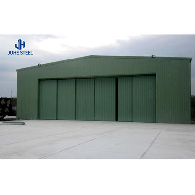 Q235B/Q345B Acero prefabricado de bajo contenido de carbono y marco de metal ligero Construcción de hangares de aeronaves