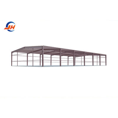 Edificio de estructura de acero reforzado de diseño moderno para el hangar de aeronaves de construcción rápida