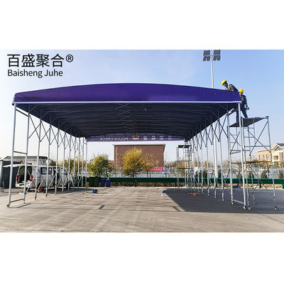 Tenda de techo elevadora de acero retráctil para el verano