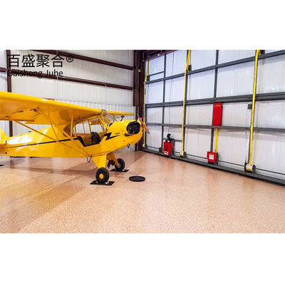 Hangar de aeronaves de acero pintado con estructura prefabricada y canal de acero en forma de C.Z.