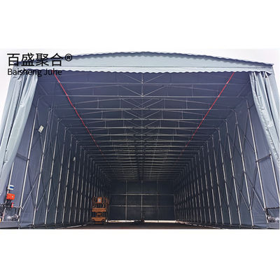 Materiales de acero Carport retráctil de garaje plegable Tienda de toldo para caravana y carport