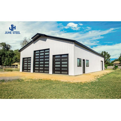 Armario de herramientas al aire libre Taller de acero Almacén Casa de almacenamiento Aparcamiento de automóviles Granjas de jardín de acero ligero