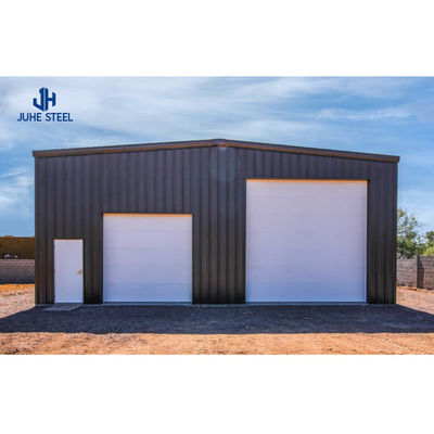 Armario de herramientas al aire libre Taller de acero Almacén Casa de almacenamiento Aparcamiento de automóviles Granjas de jardín de acero ligero